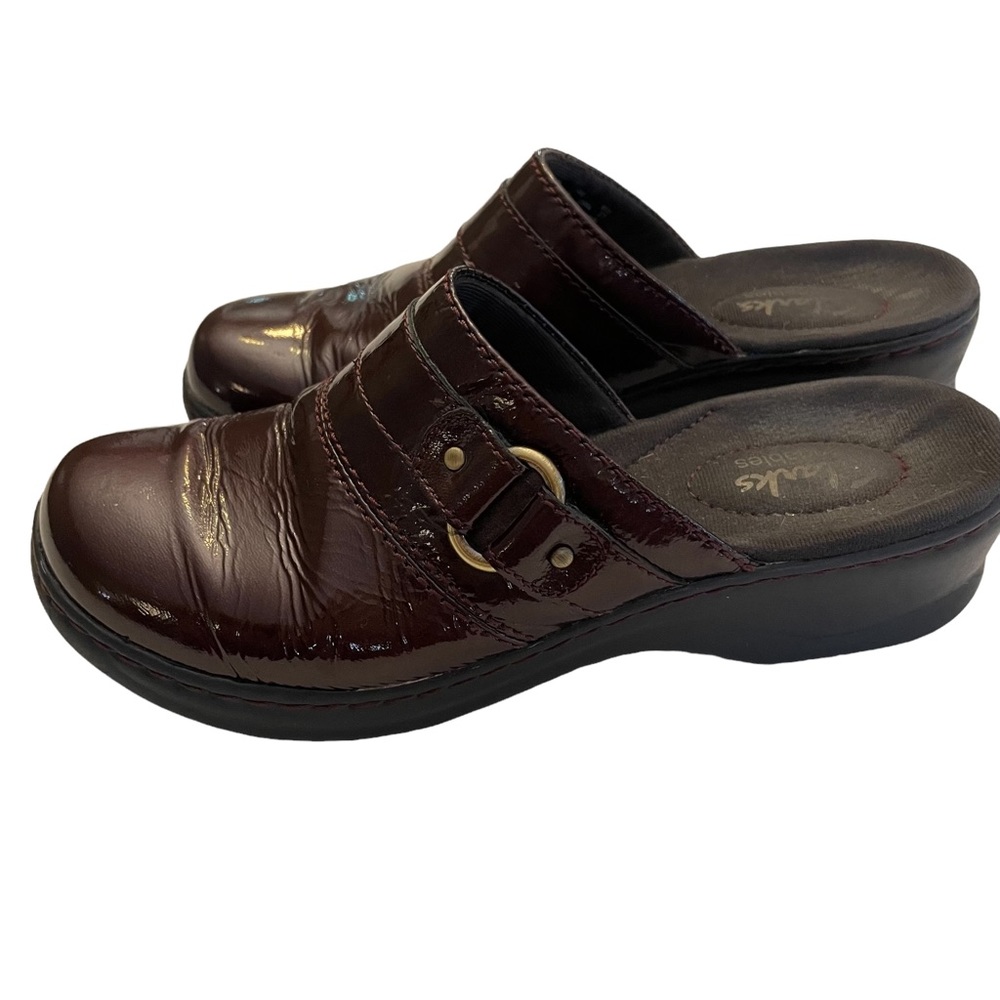 Clarks Bendable Mules.  Size 6